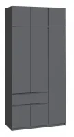 Шкаф с антресолью 1221x520x2400 Брайт МастерФорм — Фото 3