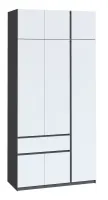Шкаф с антресолью 1221x520x2400 Брайт МастерФорм — Фото 4