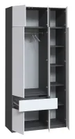 Шкаф с антресолью 1221x520x2400 Брайт МастерФорм — Фото 5