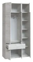 Шкаф с антресолью 1221x520x2400 Брайт МастерФорм — Фото 10