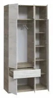 Шкаф с антресолью 1221x520x2400 Брайт МастерФорм — Фото 13