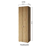 Шкаф С 70 Сота ДОМ — Фото 3
