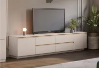 Тумба-ТВ Фрида Тоффи/Дуб сонома МирМебели — Фото 1