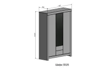 Шкаф 3D2S Белен Gerbor — Фото 2