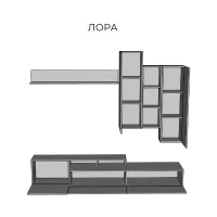Гостиная Лора 2 МирМебели — Фото 2