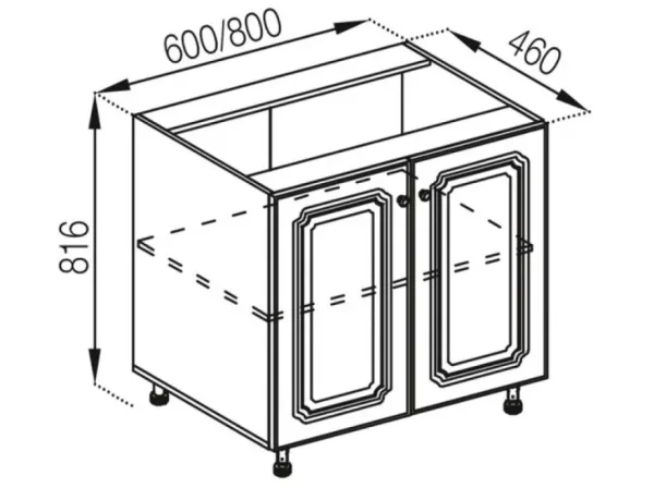 Н 80 Валенсия МирМебели