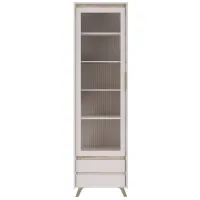Витрина REG1W2S Кашемир/Дуб сонома Лаундж BRW — Фото 1
