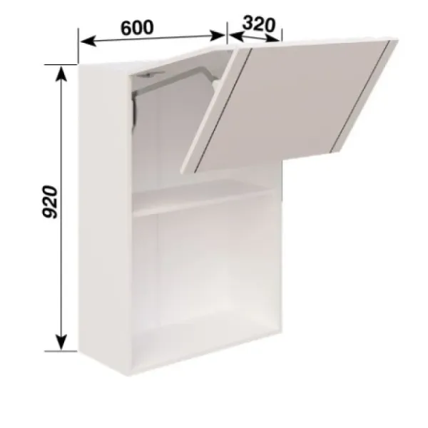 В 60 Б (h-920) Free Fold LED Полоска МирМебели