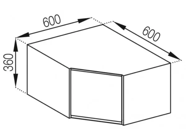 А 60x60 Тина МирМебели