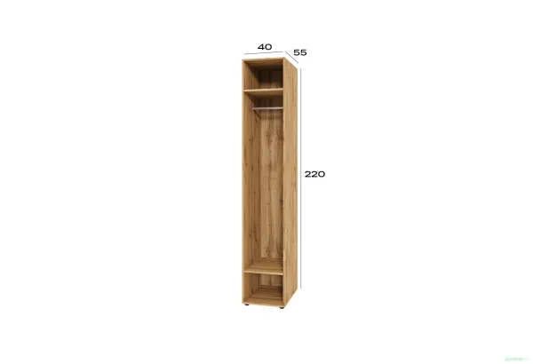 Корпус Модуль 1 (h-2200*400) Спейс МирМебели