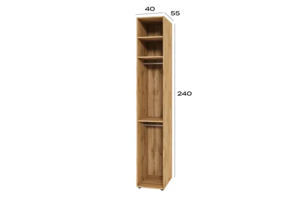 Корпус Модуль 2 (h-2400*400) Спейс МирМебели