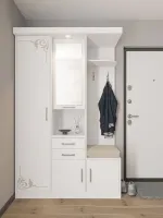 Прихожая Силуэт 1 Нимфея альба МирМебели — Фото 1