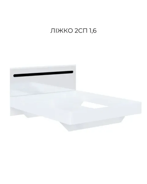 Кровать 160 Бьянко (каркас) МирМебели