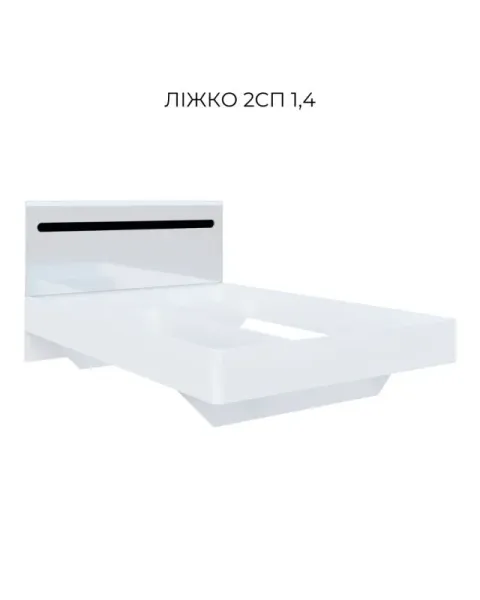 Кровать 140 Бьянко (каркас) МирМебели