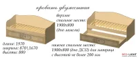 Кровать двуместная 1900х800 Василиса МастерФорм — Фото 6
