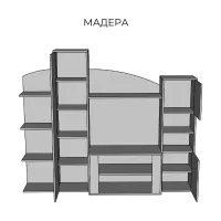 Гостиная Мадера МирМебели — Фото 3