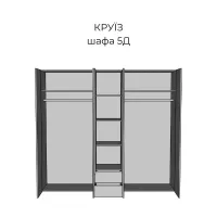 Шкаф 5Д Круиз МирМебели — Фото 4
