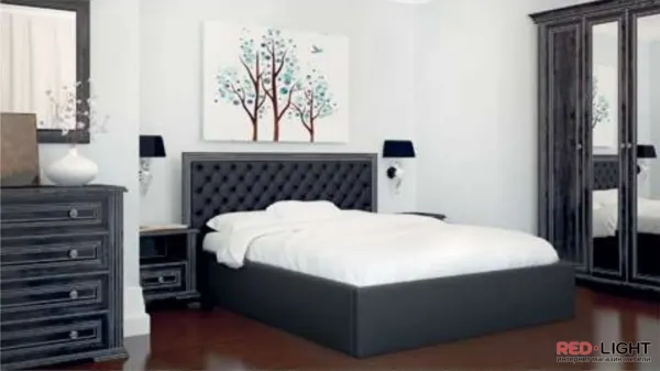 Кровать Богера 4 (квадраты) 160х200 Гербор