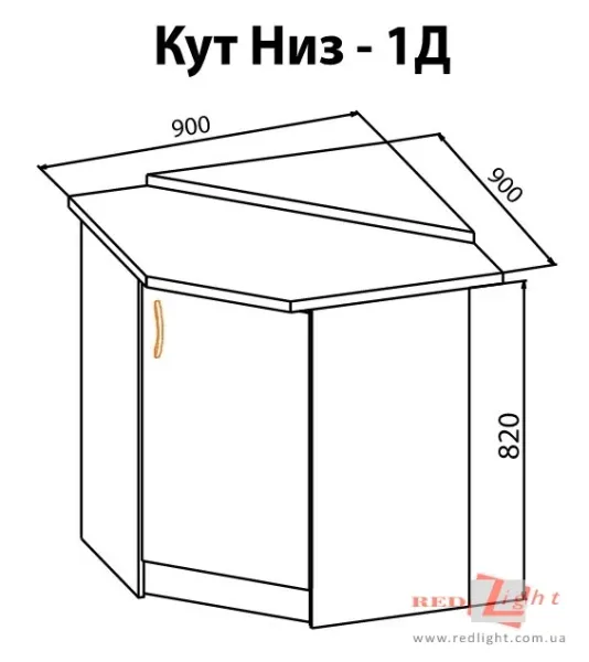 Угол низ 1Дв Оля Мебель Сервис