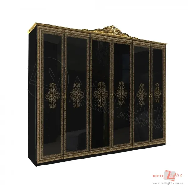 Шкаф Дженнифер 6 дверный Без Зеркал