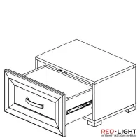 Тумба прикроватная Маркус KOM 1S БРВ — Фото 2