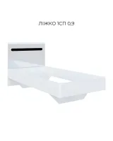 Кровать 1-сп 90 Бьянко (каркас) МирМебели — Фото 1