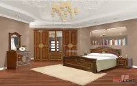 Шкаф шестидверный 6Д Диана Мир Мебели — Фото 2