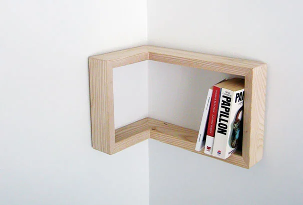 Оригинальные книжные полки